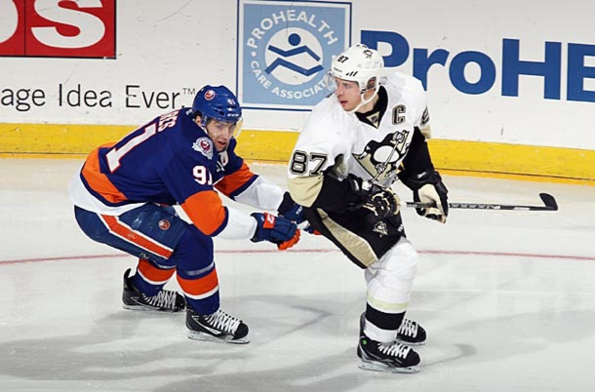 John Tavares and Sidney Crosby