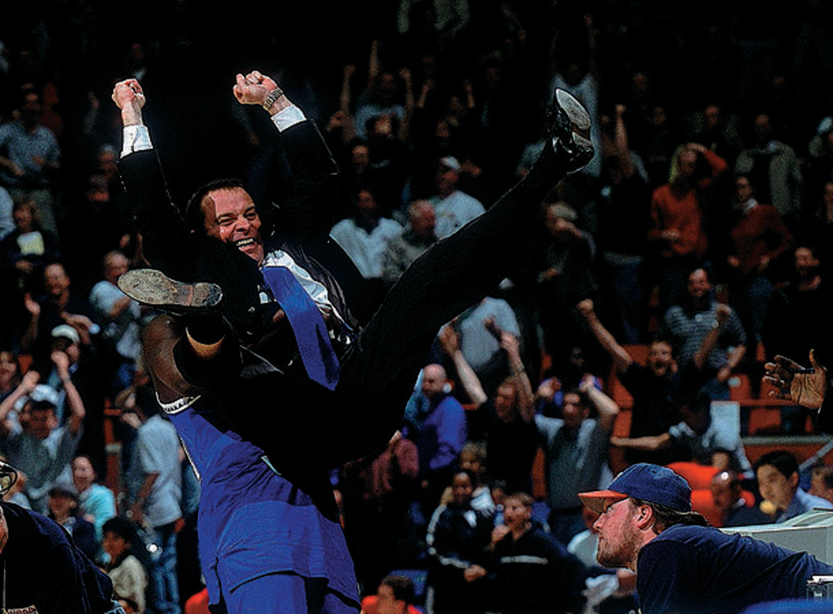 The young men on the court aren't the only ones affected by the moments in March Madness as Hampton coach David Johnson encapsulated in 2001.
