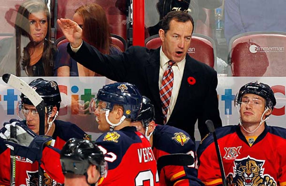 Coach Kevin Dineen was fired by the Florida Panthers