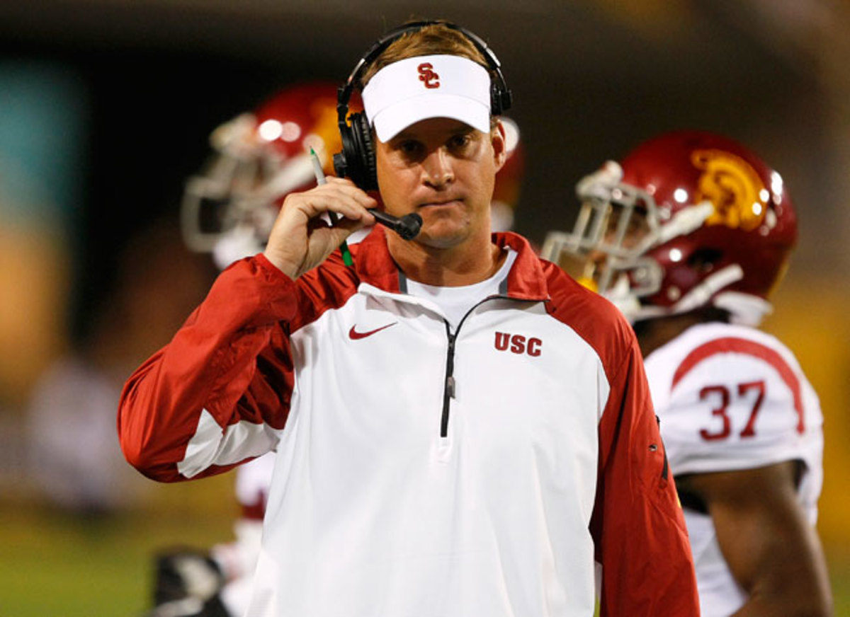 USC fired coach Lane Kiffin just five games into the 2013 season after a blowout loss to Arizona State. 