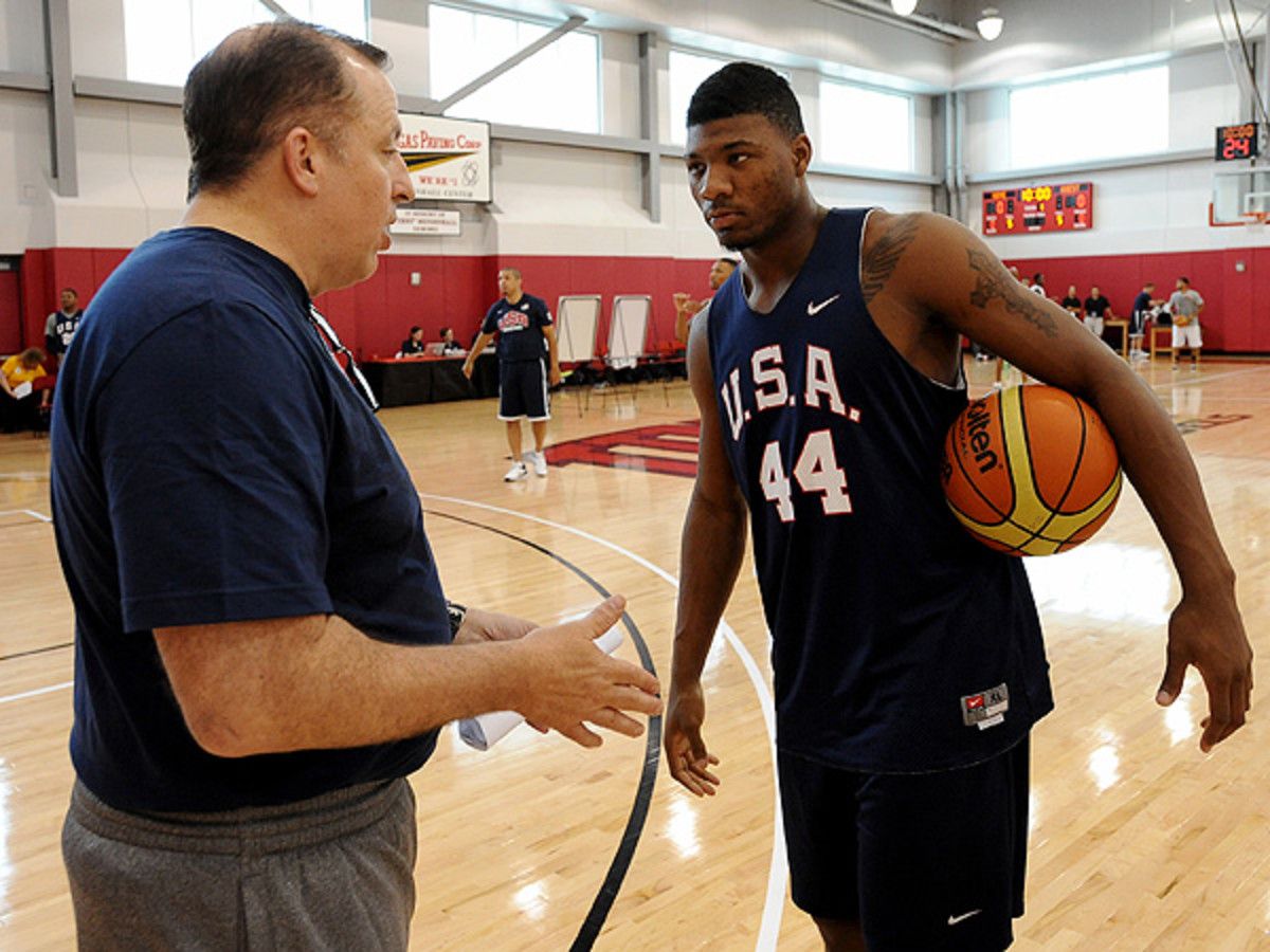 Marcus Smart was one of two college players at USA Basketball's mini-camp. (Andrew D. Bernstein/NBAE via Getty Images)