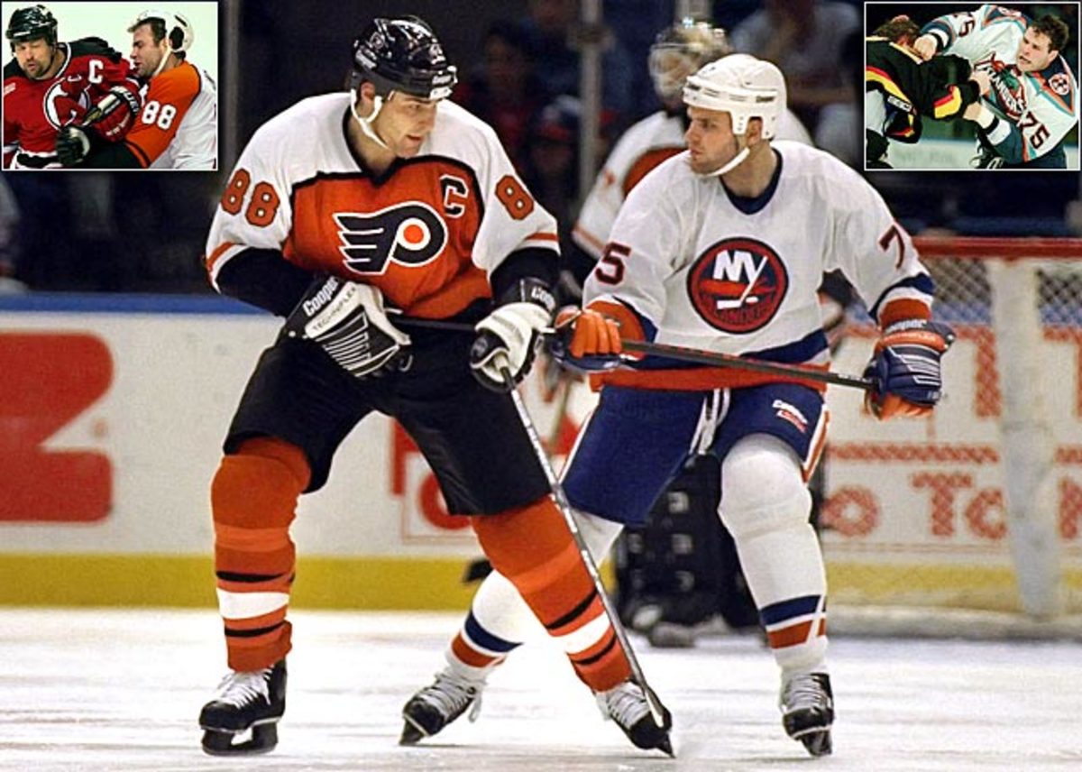 Eric and Brett Lindros