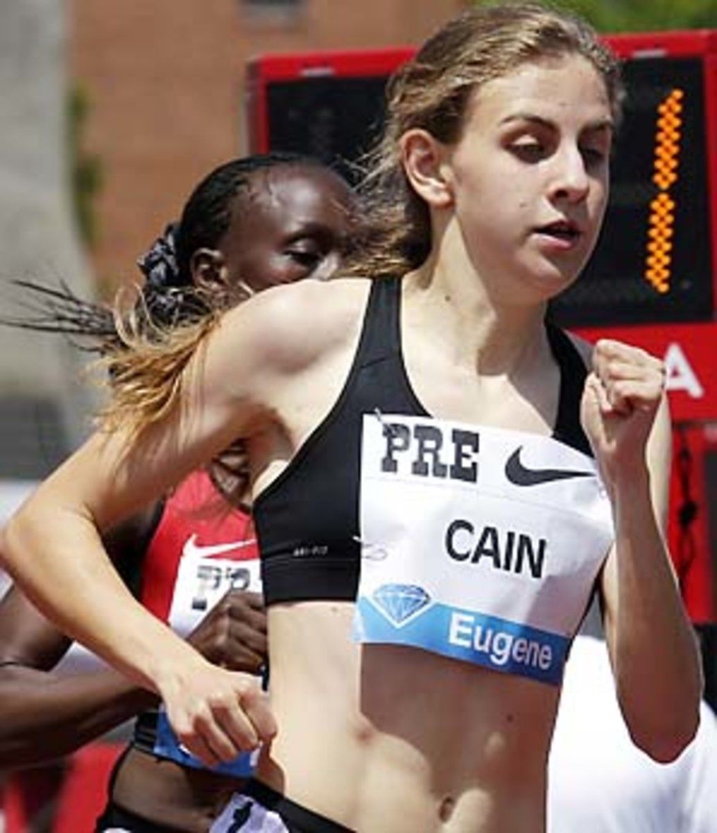 Mary Cain was born two months before the opening ceremony of the 1996 Olympics.