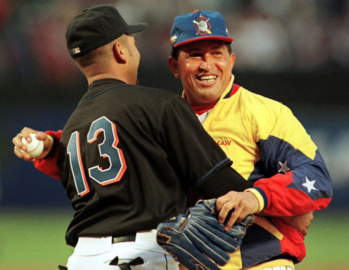 BBN-BLUE JAYS-METS-VENEZUELAN PRESIDENT