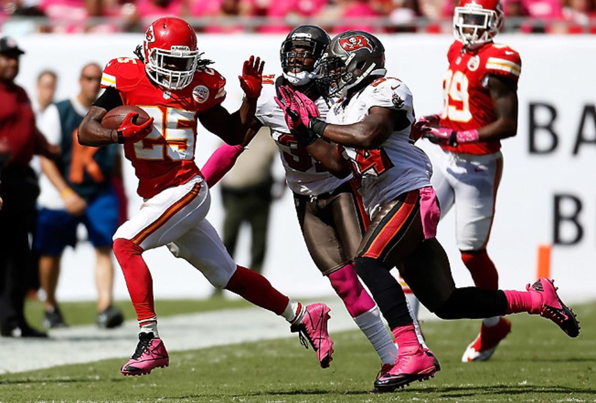 Jamaal Charles is established, but if he emerges as the top player in fantasy, he'll qualify as a breakout.