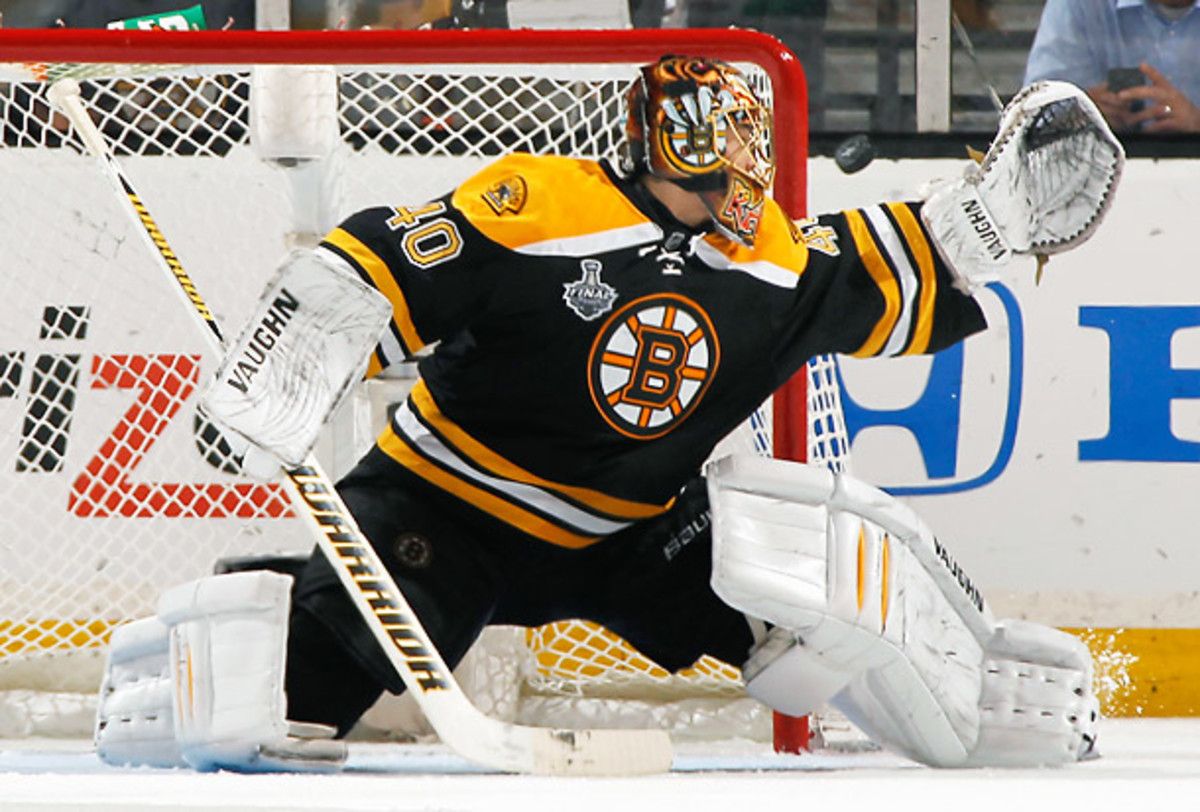 Boston Bruins' Tuukka Rask