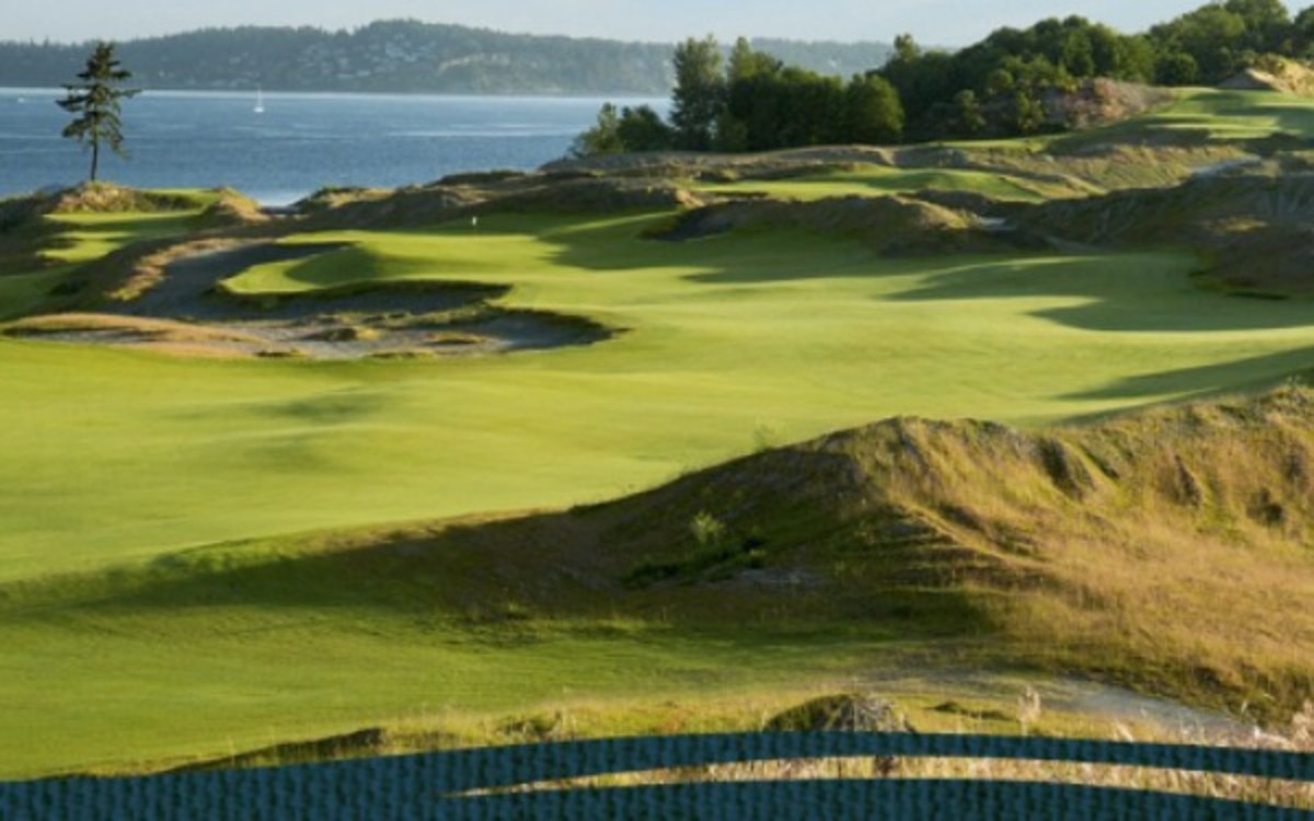 Chambers Bay Golf Course outside of Seattle, Washington will host the 2015 U.S. Open golf tournament. (chambersbaygolf.com)