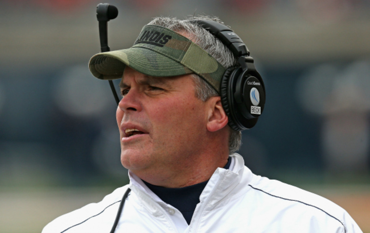 Tim Beckman is 1-15 in Big Ten conference play since taking over at U of I. (Jonathan Daniel/Getty Images)