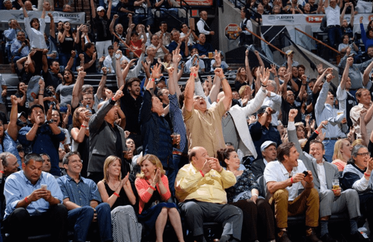 The author is one of the few fans who refuses to cheer during professional sporting events.
