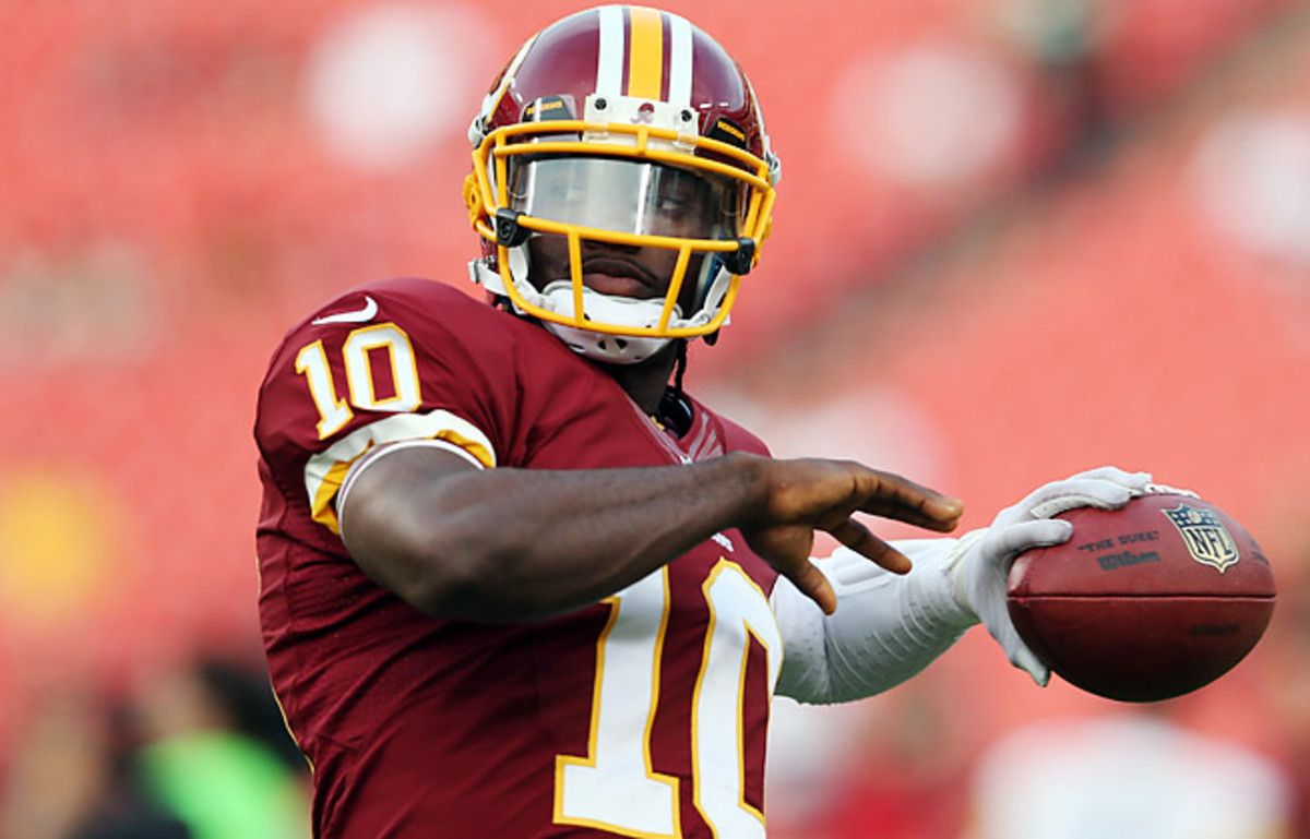 Robert Griffin III will start in Week 1 for Washington despite not playing during the preseason.