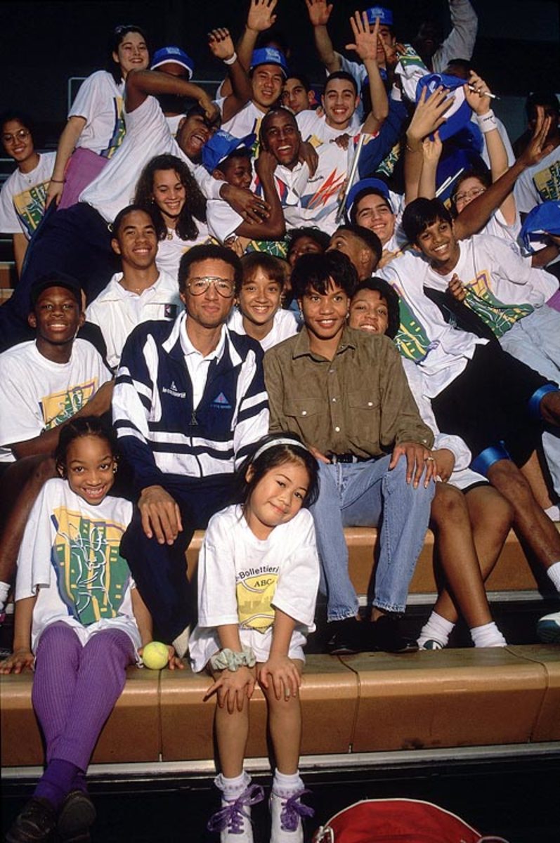 Arthur Ashe and Lori McNeil
