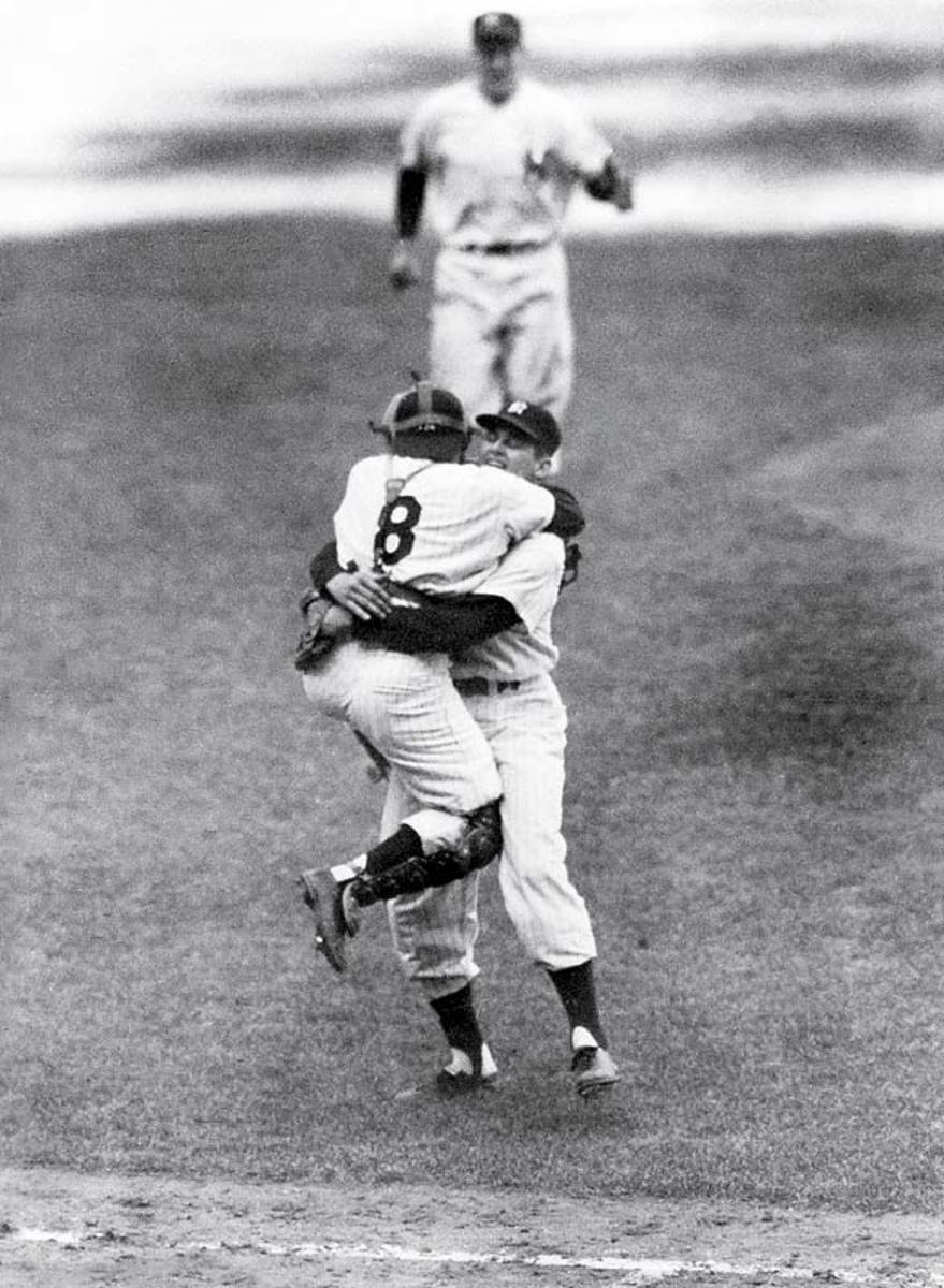 Don Larsen and Yogi Berra