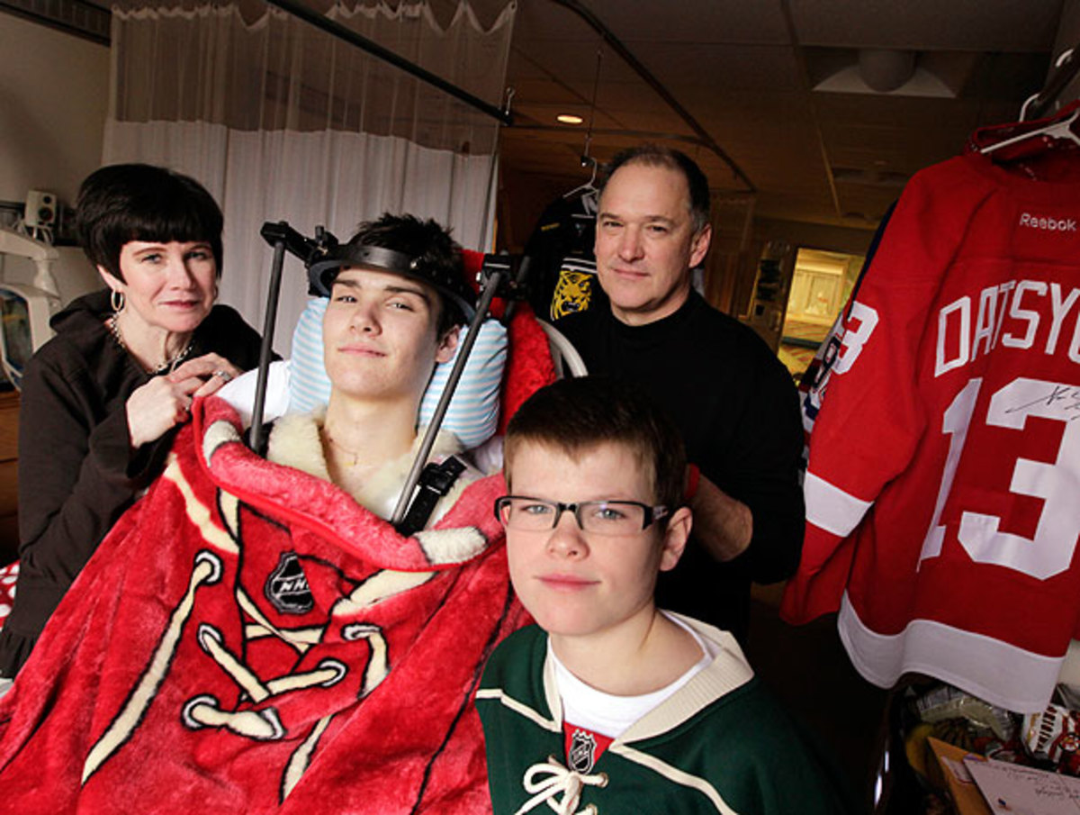 Chicago Steel make dream come true for paralyzed teen Jack Jablonski