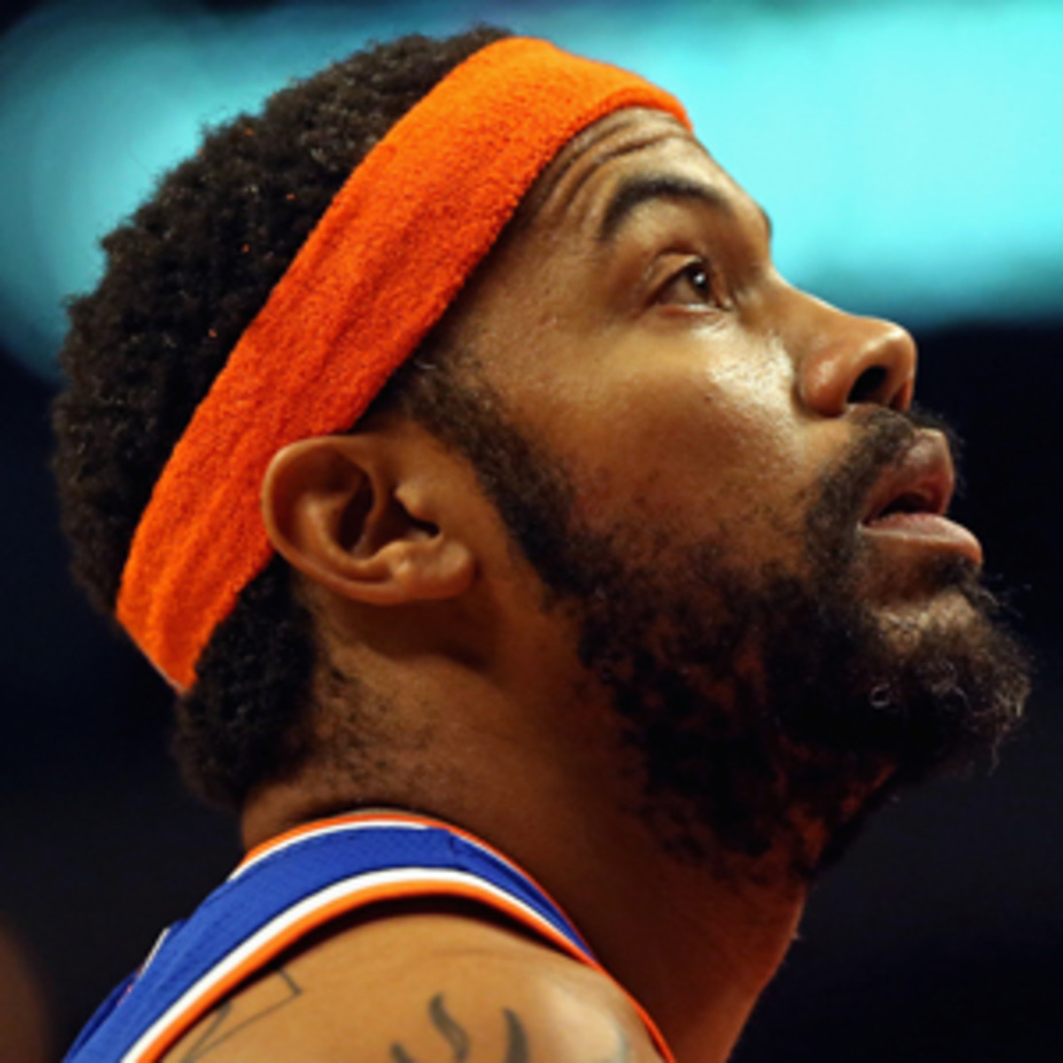 Rasheed Wallace has missed 21 Knicks games with a stress fracture in his foot. (Jonathan Daniel/Getty Images)