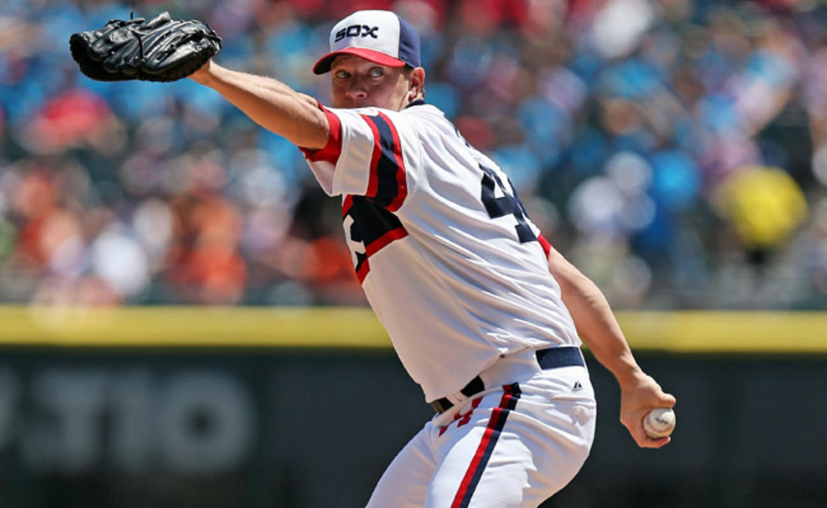 Jake Peavy is 8-4 with a 4.28 ERA in 13 starts with the White Sox this season.