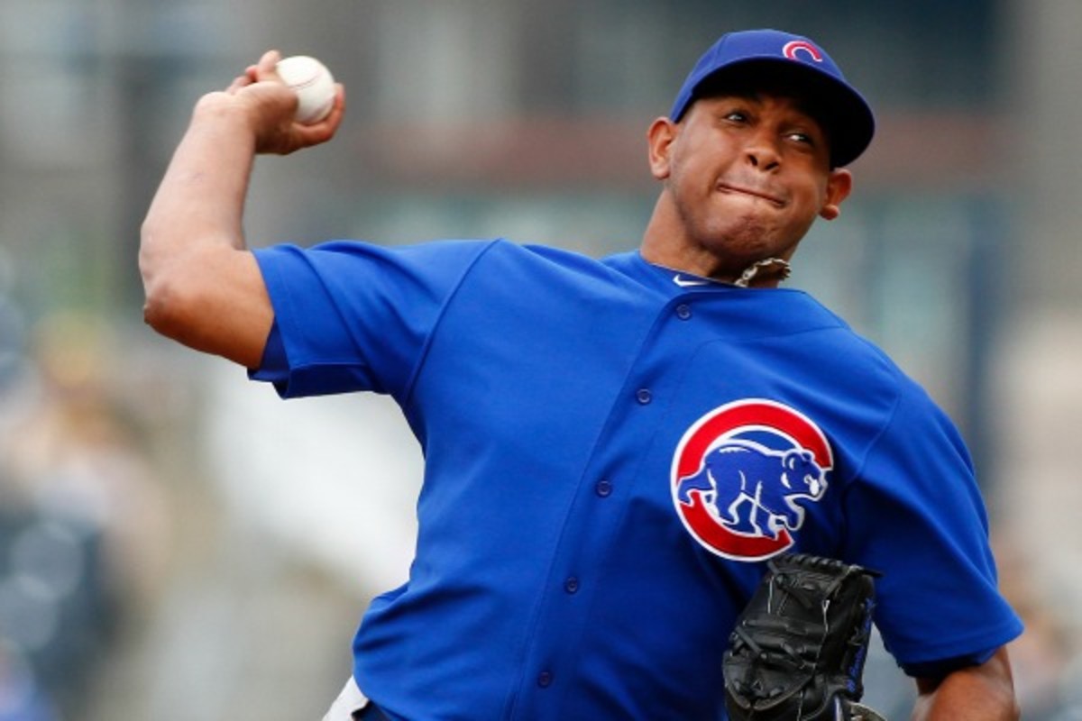 Carlos Marmol ranks third among the Cubs' all-time saves leaders. (Justin K. Aller/Getty Images)