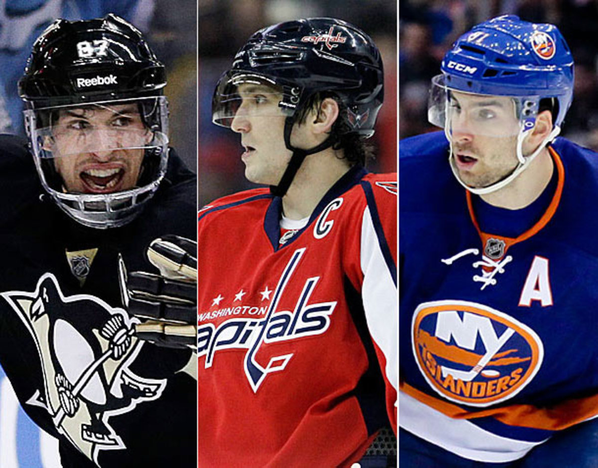 Sidney Crosby, Alex Ovechkin and John Tavares are the NHL's 2013 Hart Trophy nominees