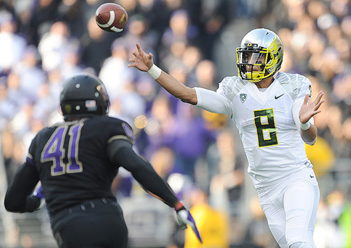 Marcus Mariota has been a dominant force during Oregon's 6-0 start.