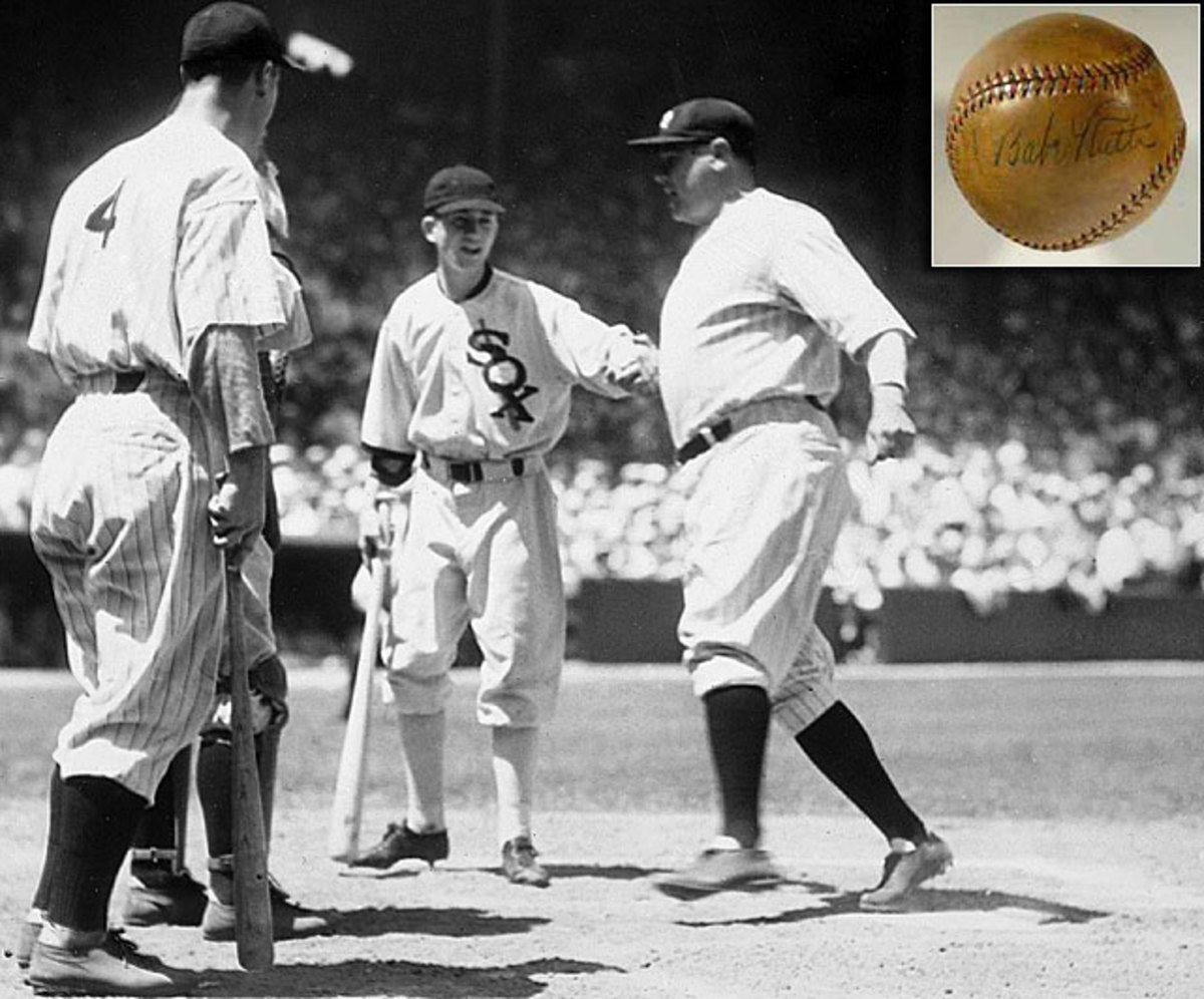 Babe Ruth 1933 All-Star Game Home Run Ball