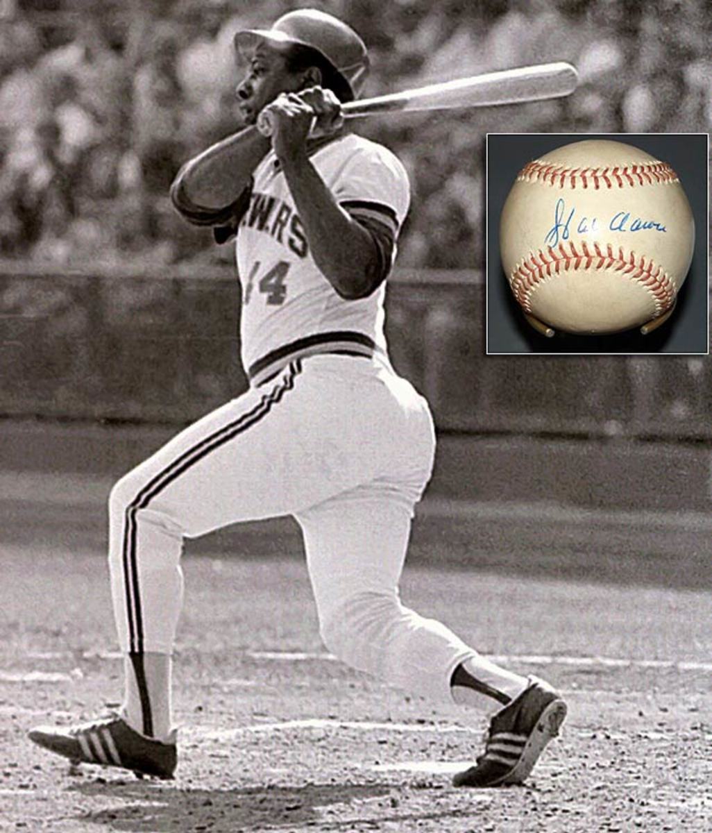 Hank Aaron 755th Home Run Ball (1976)