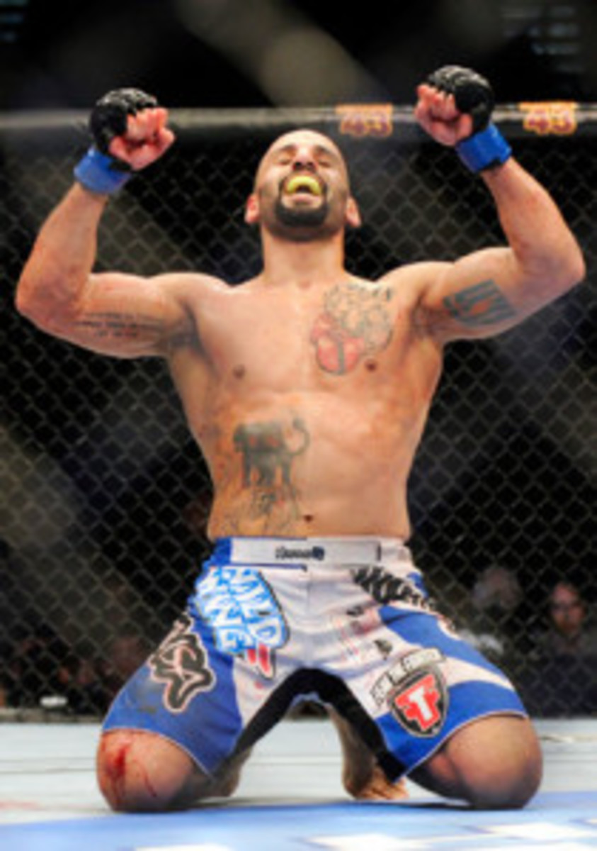 Costa Phillippou hopes to see MMA become legal in New York. (AP)