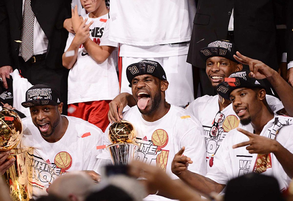 LeBron James left teammates and ownership in awe after he led the Heat to a second straight title.