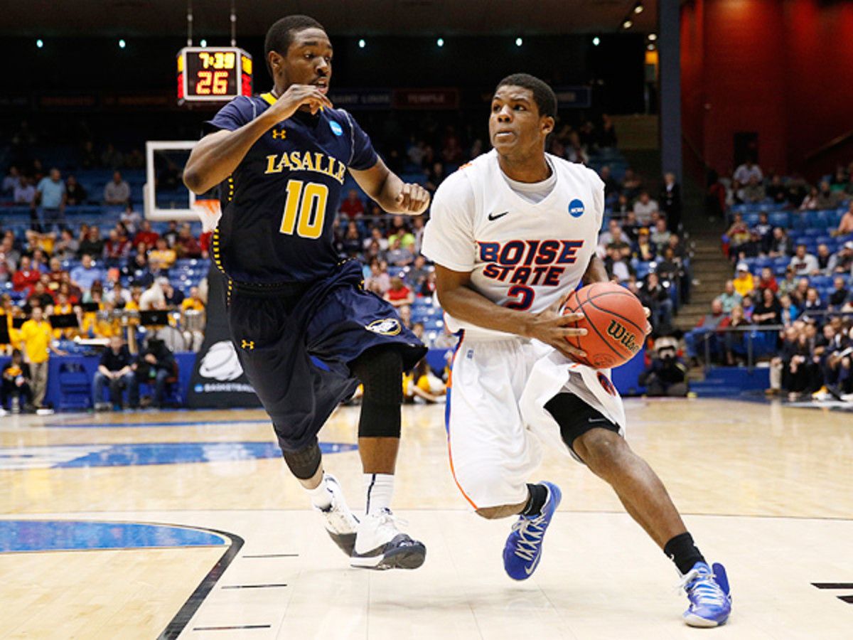 Boise State's Derrick Marks was one of the Mountain West's best offensive players in 2012-13. (Gregory Shamus/Getty Images) 