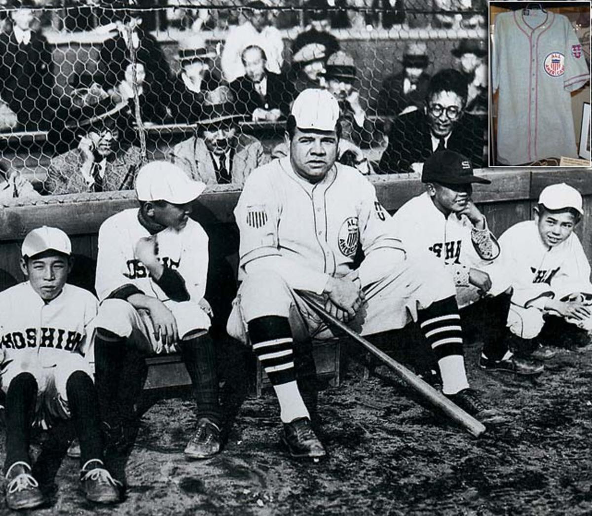 Babe Ruth 1934 World Tour Jersey