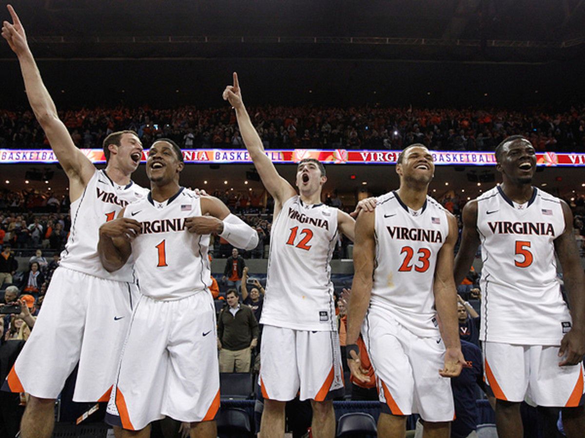 Virginia boosted its stock with a win over Duke, but took a hit with a loss to Boston College. (Steve Helber/AP)