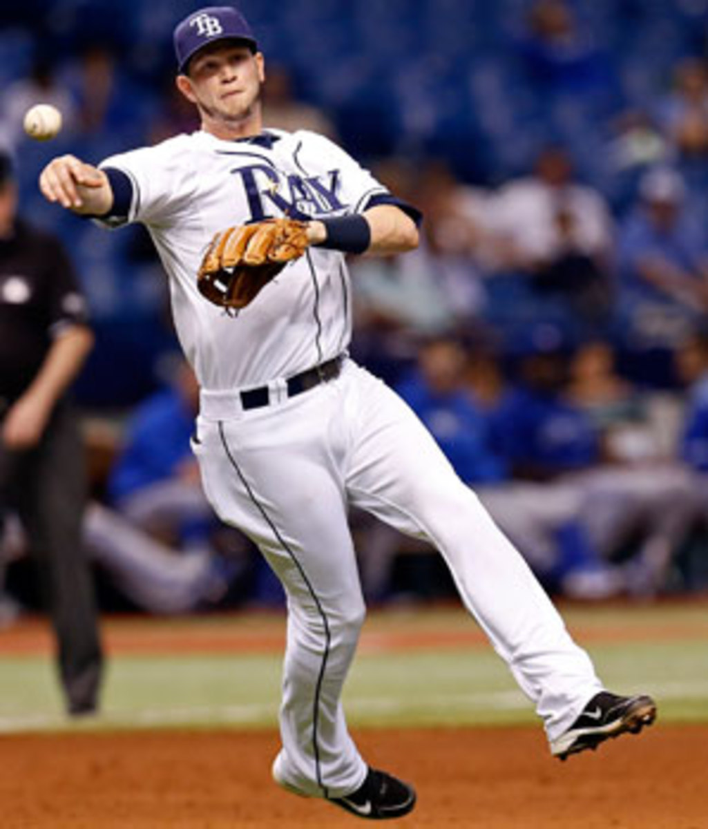 Reid Brignac played just 16 games for the Rays last season, hitting .095.