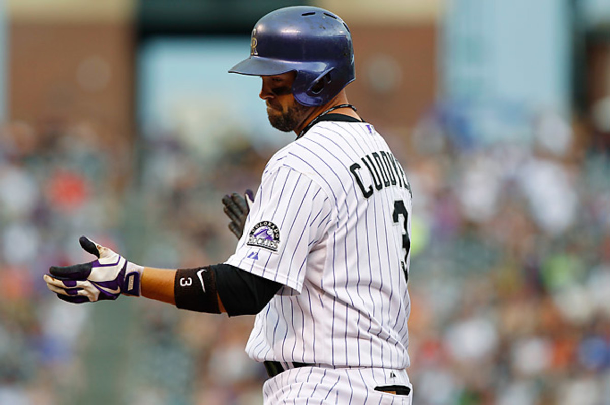 Cuddyer's 26-game streak is the longest in Rockies' history, and the longest of the majors this season. 