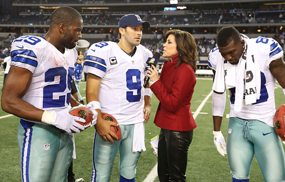 Michele Tafoya is in her third season with Sunday Night Football after 11 years with ESPN.