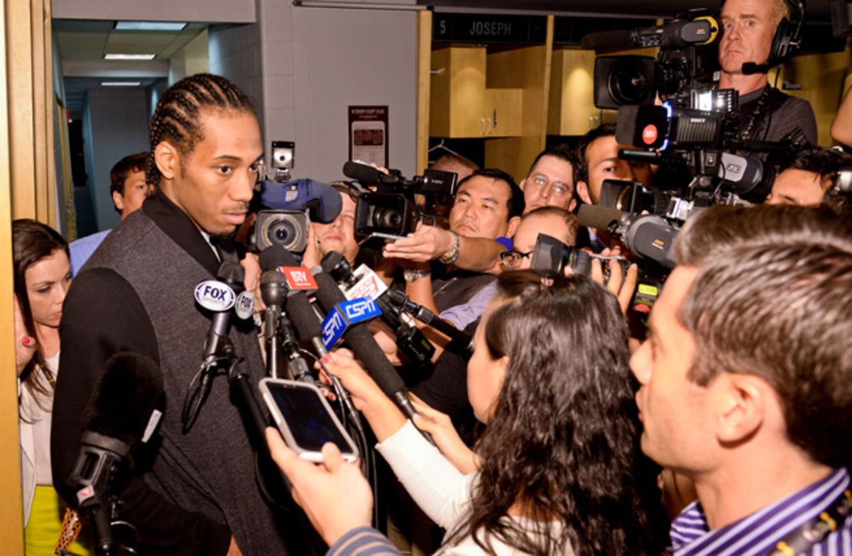 NBA players face less time with the media, but must be made available 45 minutes after games.