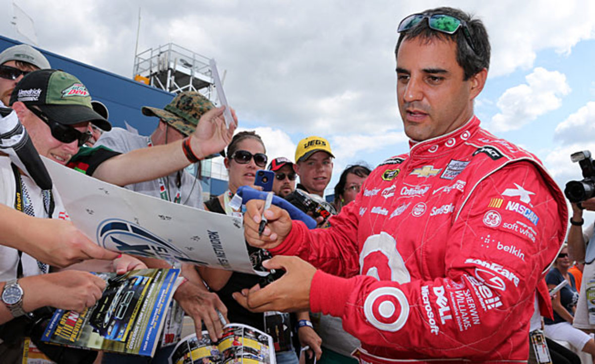 Juan Pablo Montoya has not competed in open wheel racing since 2006, when he switched to NASCAR.