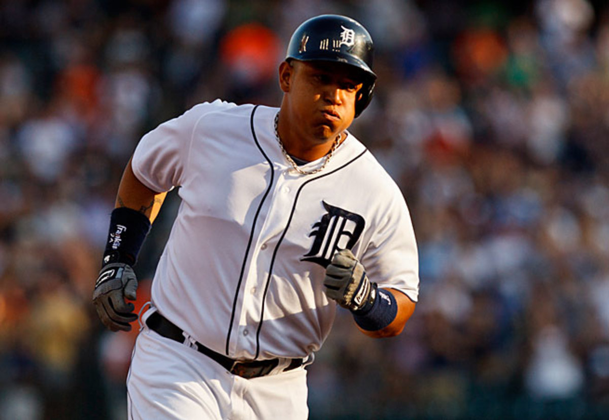 Miguel Cabrera is getting stiff competition as he seeks to defend the AL MVP award he won in 2012.