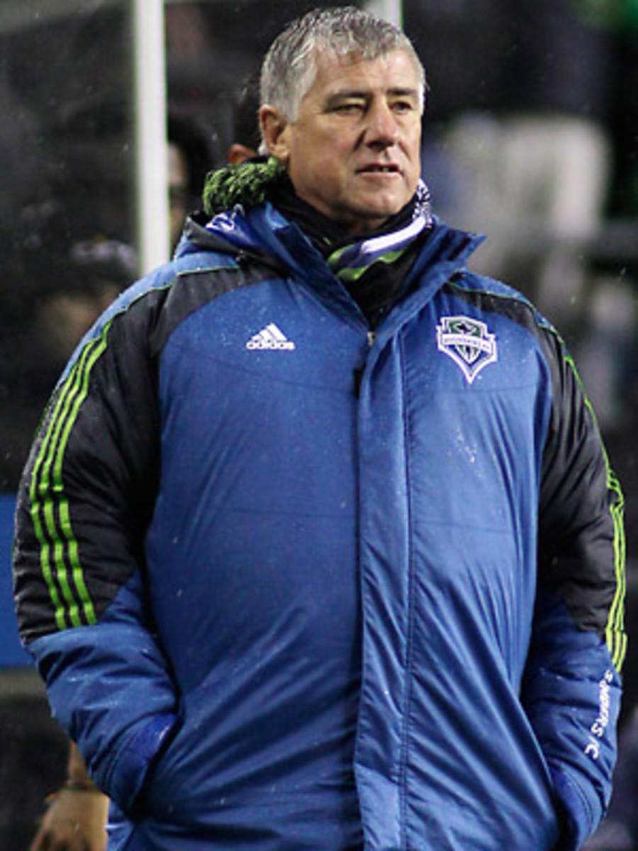 Sigi Schmid has been the head coach of the Sounders since their inaugural MLS season in 2009.