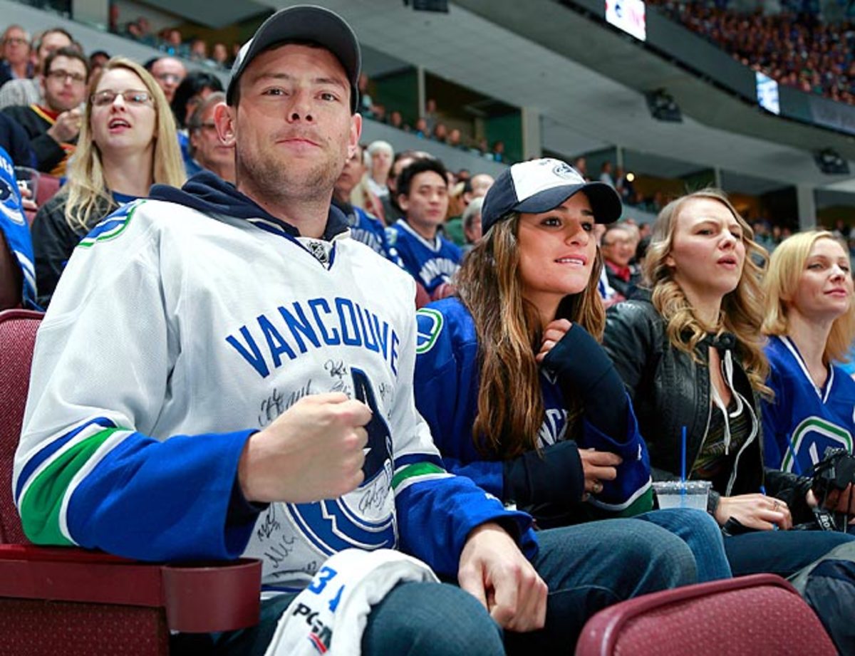 Cory Monteith and Lea Michele