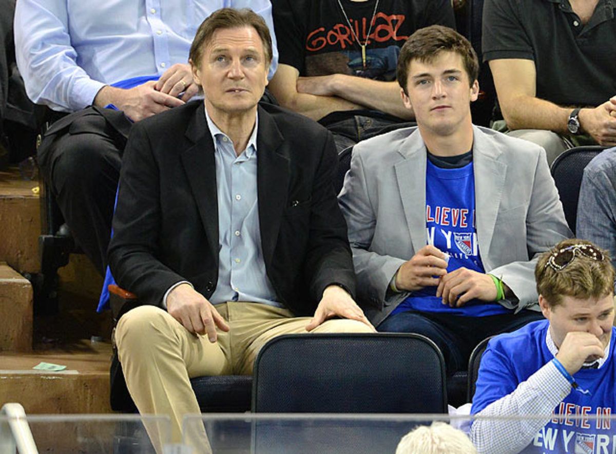 Liam Neeson and son Daniel