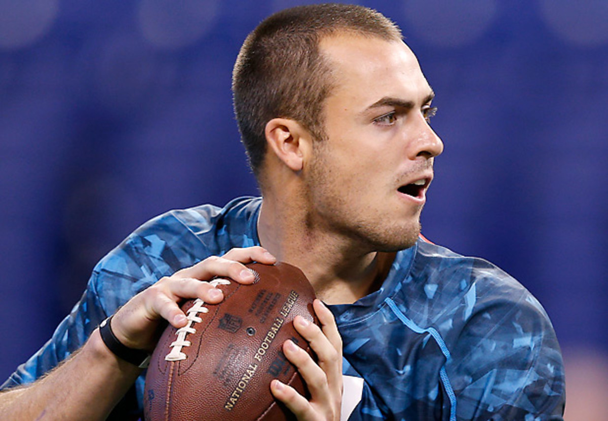 Landry Jones is expected to be a Day 2 pick. (Joe Robbins/Getty Images)