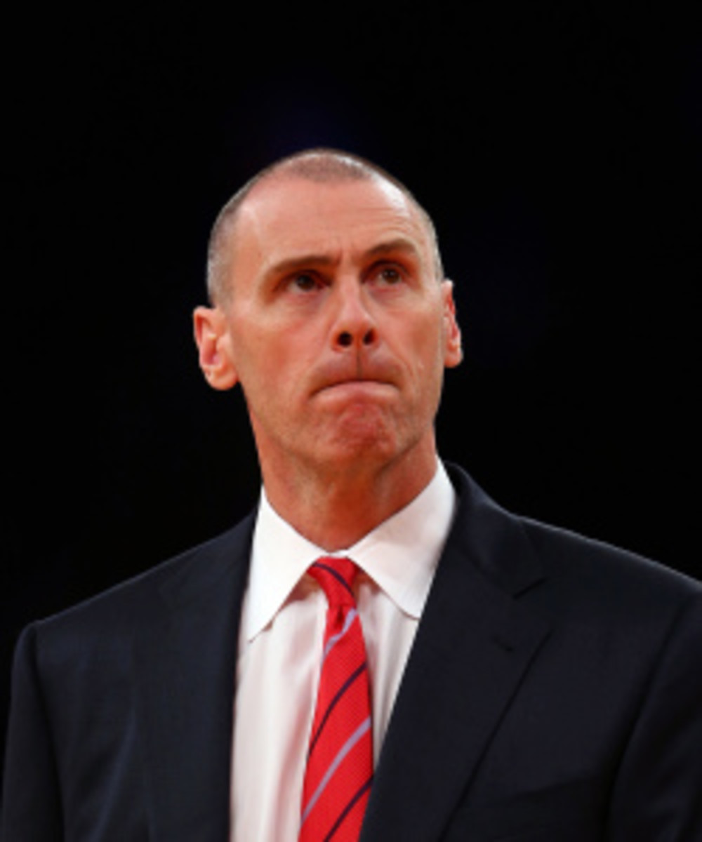 Rick Carlisle is threatening players with suspensions. (Elsa/Getty Images)