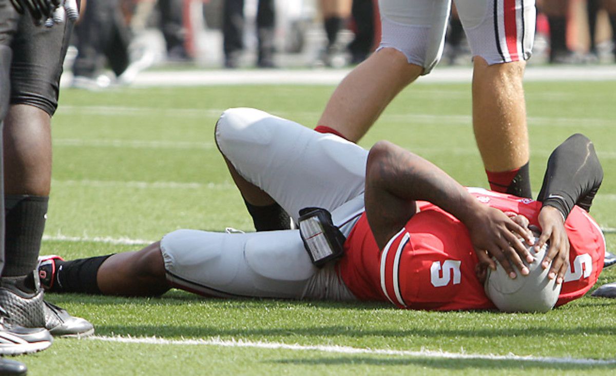 Braxton Miller has thrown for 208 yards with two touchdowns and an interception this season.