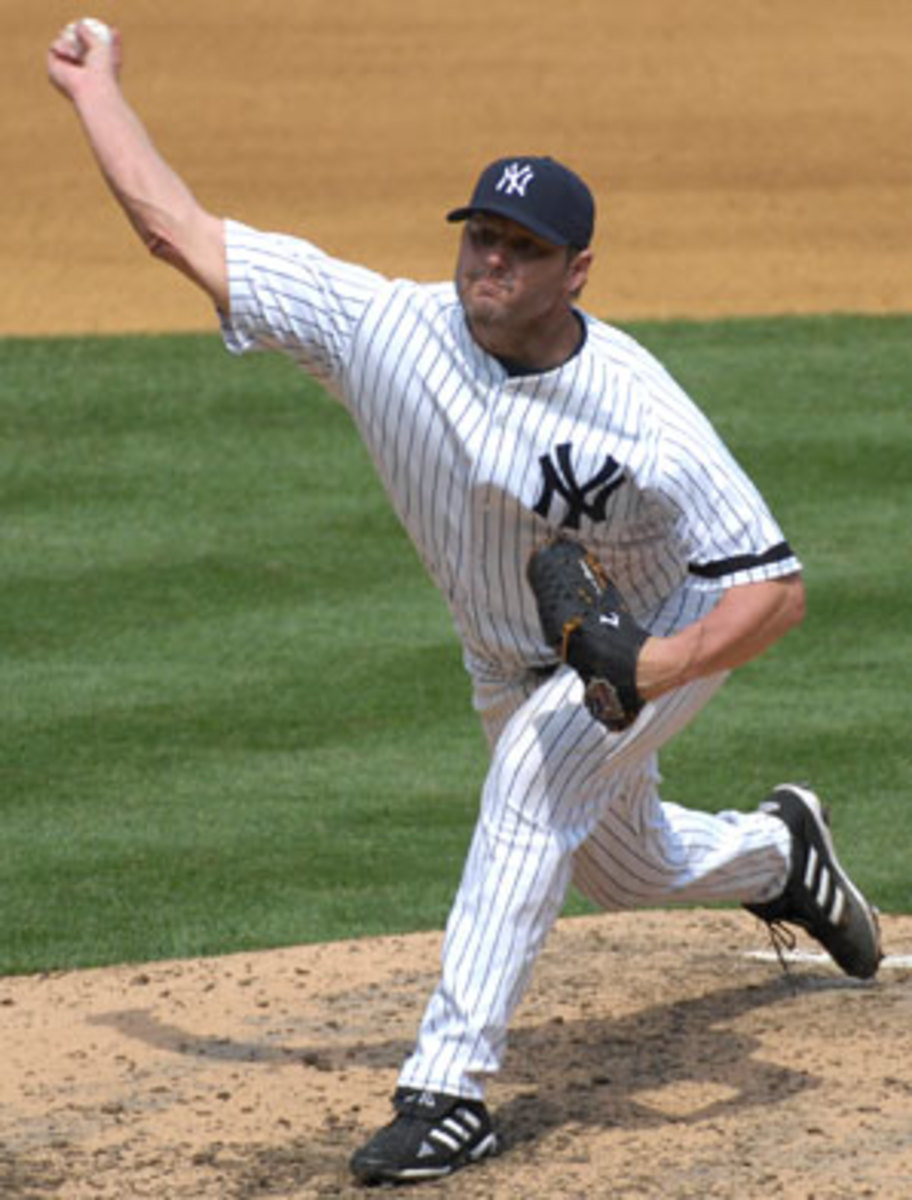 Seven-time Cy Young winner Roger Clemens failed to crack 40 percent in his first year on the ballot. (John Iacono/SI)