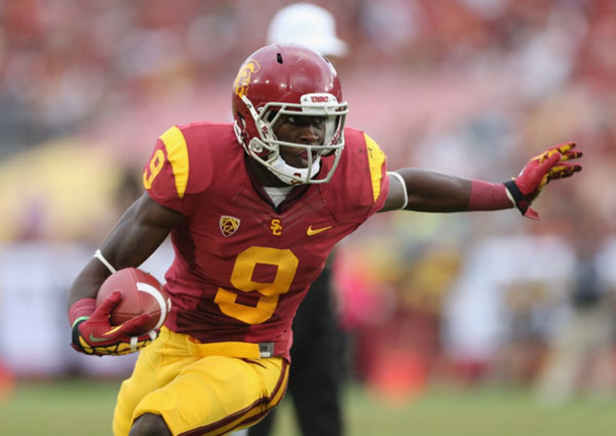 Marqise Lee lead USC with 32 catches this season. (Jeff Gross/Getty Images)