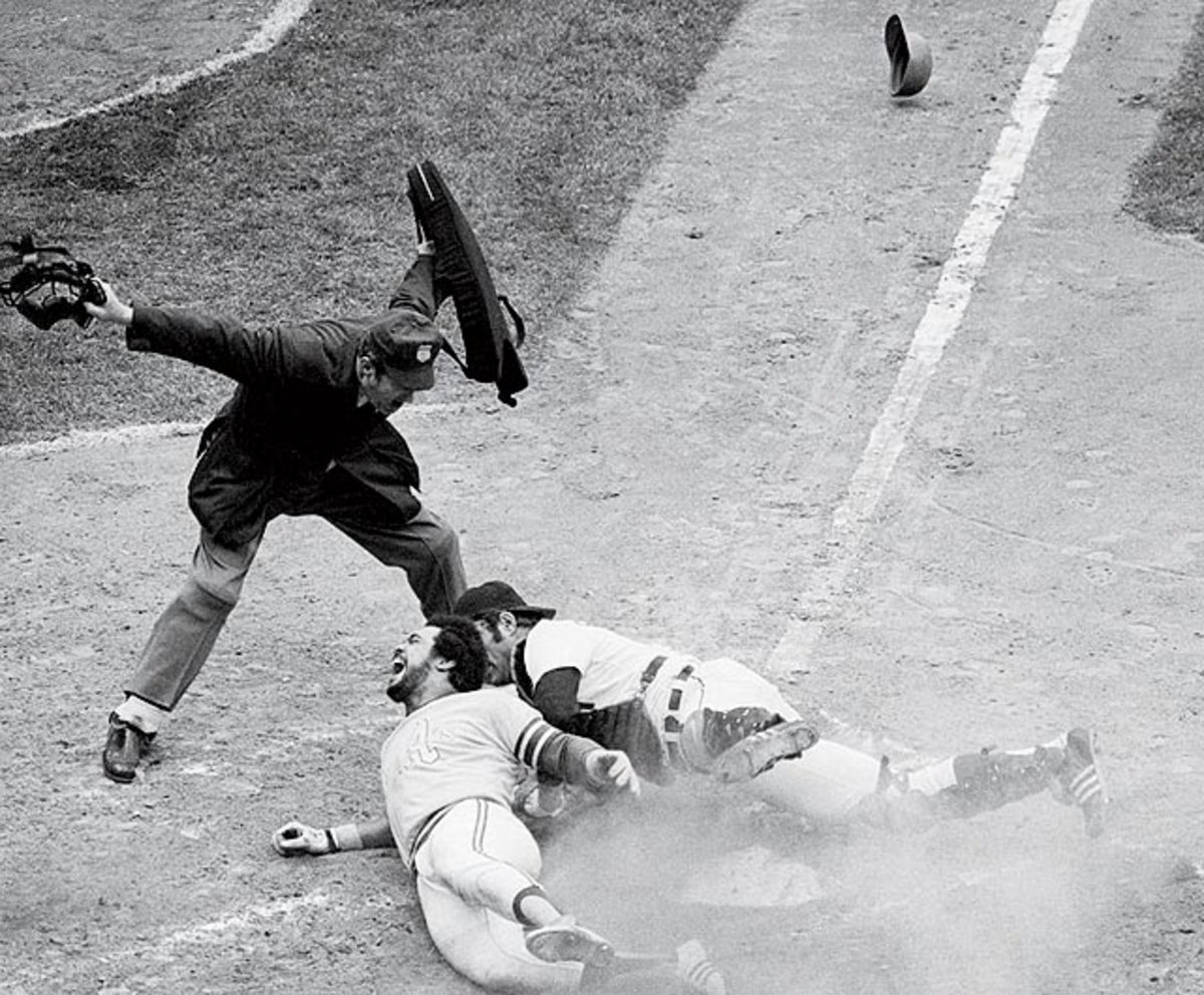 Reggie Jackson (left), Bill Freehan