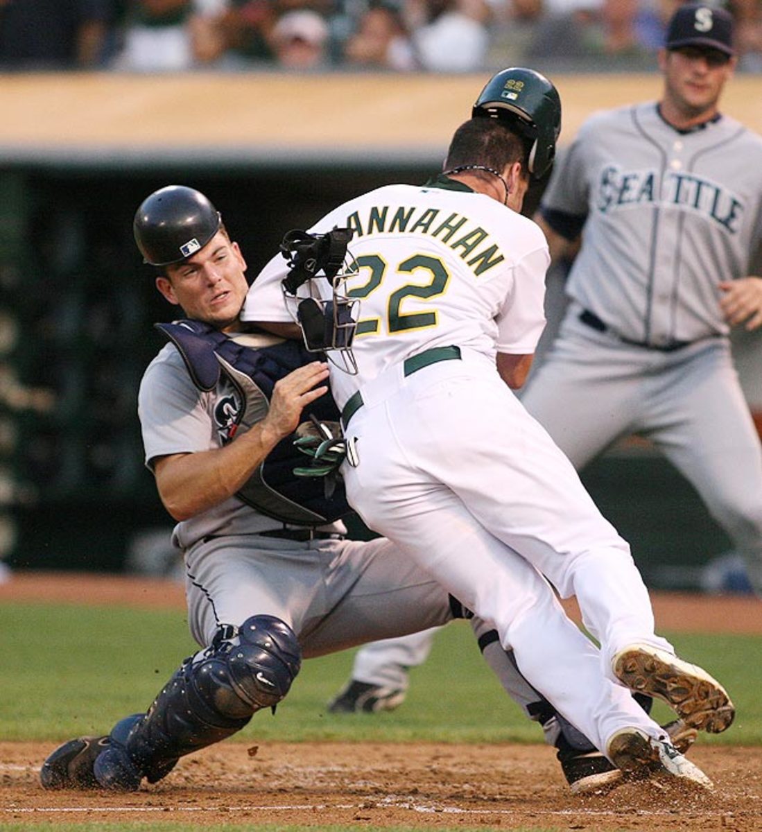 Jack Hannahan, Jeff Clement