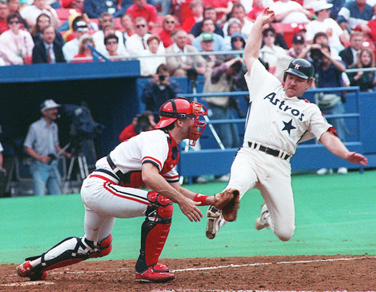 Ken Oberkfell (right), Todd Zeile