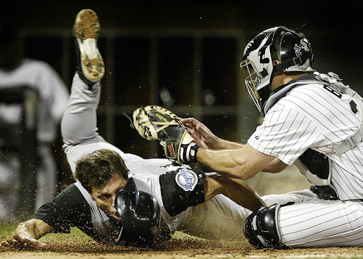 Joe Randa (left), Jamie Burke
