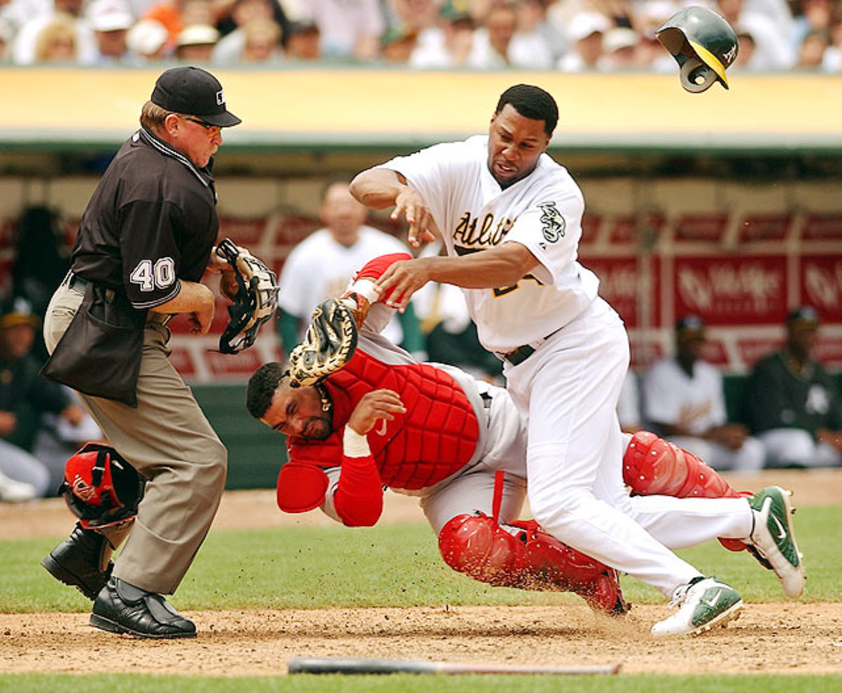 Jermaine Dye (right), Bengie Molina