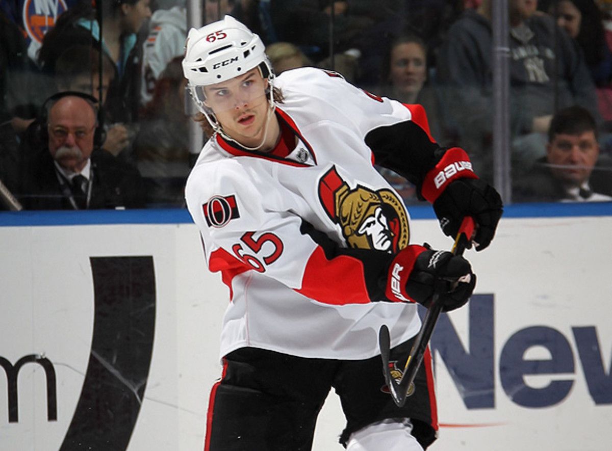Ottawa Sentaor Erik Karlsson says he should be 100 percent by the start of the season. (Bruce Bennett/Getty Images)