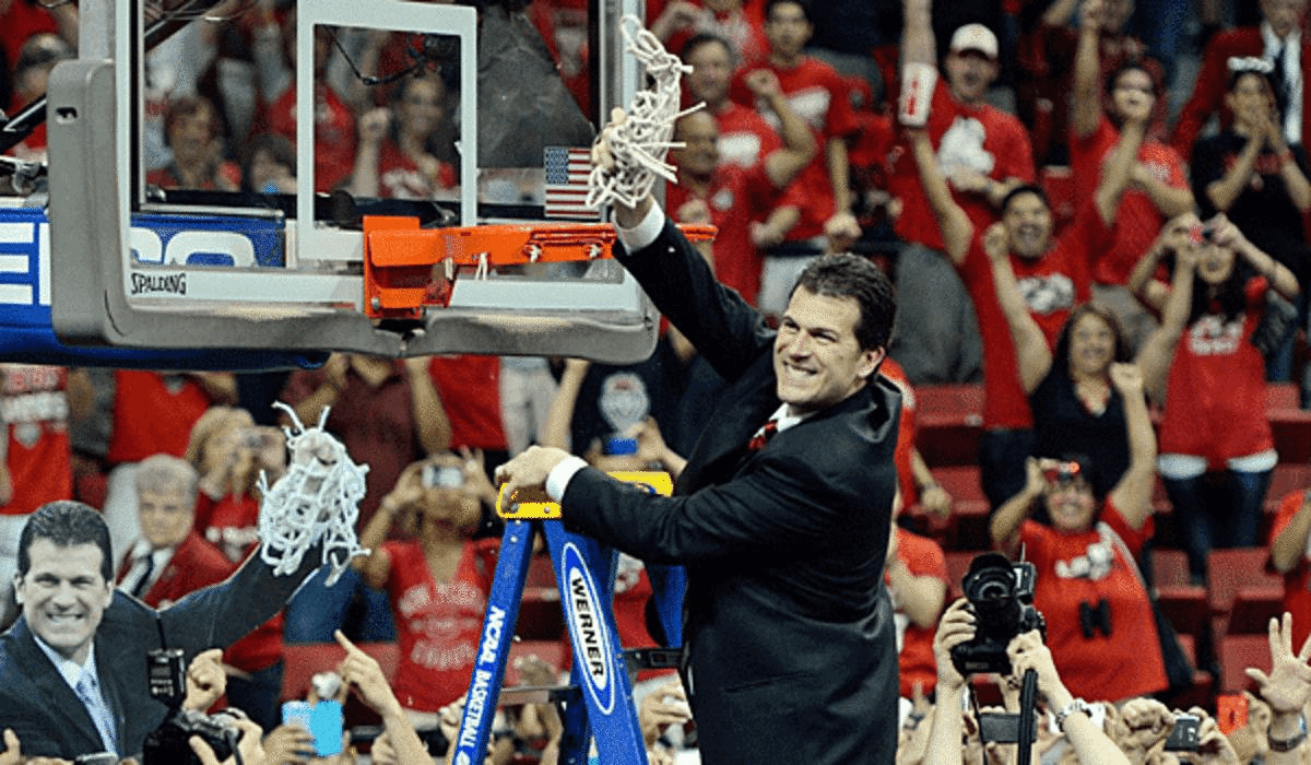 Coach Steve Alford and New Mexico are very likely a 2-seed in the NCAA Tournament. (Getty Images)